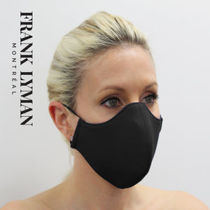 Unisex Adult Mask in Black Solid Color