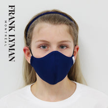 Load image into Gallery viewer, Unisex Kids Mask in Midnight Solid
