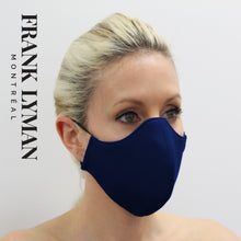 Load image into Gallery viewer, Unisex Adult Mask in Navy Solid Color
