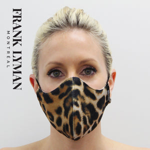 Masque unisexe pour adultes en gros imprimé léopard