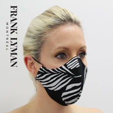 Load image into Gallery viewer, Unisex Adult Mask in Black White Print
