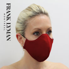 Load image into Gallery viewer, Unisex Adult Mask in Red Solid Color
