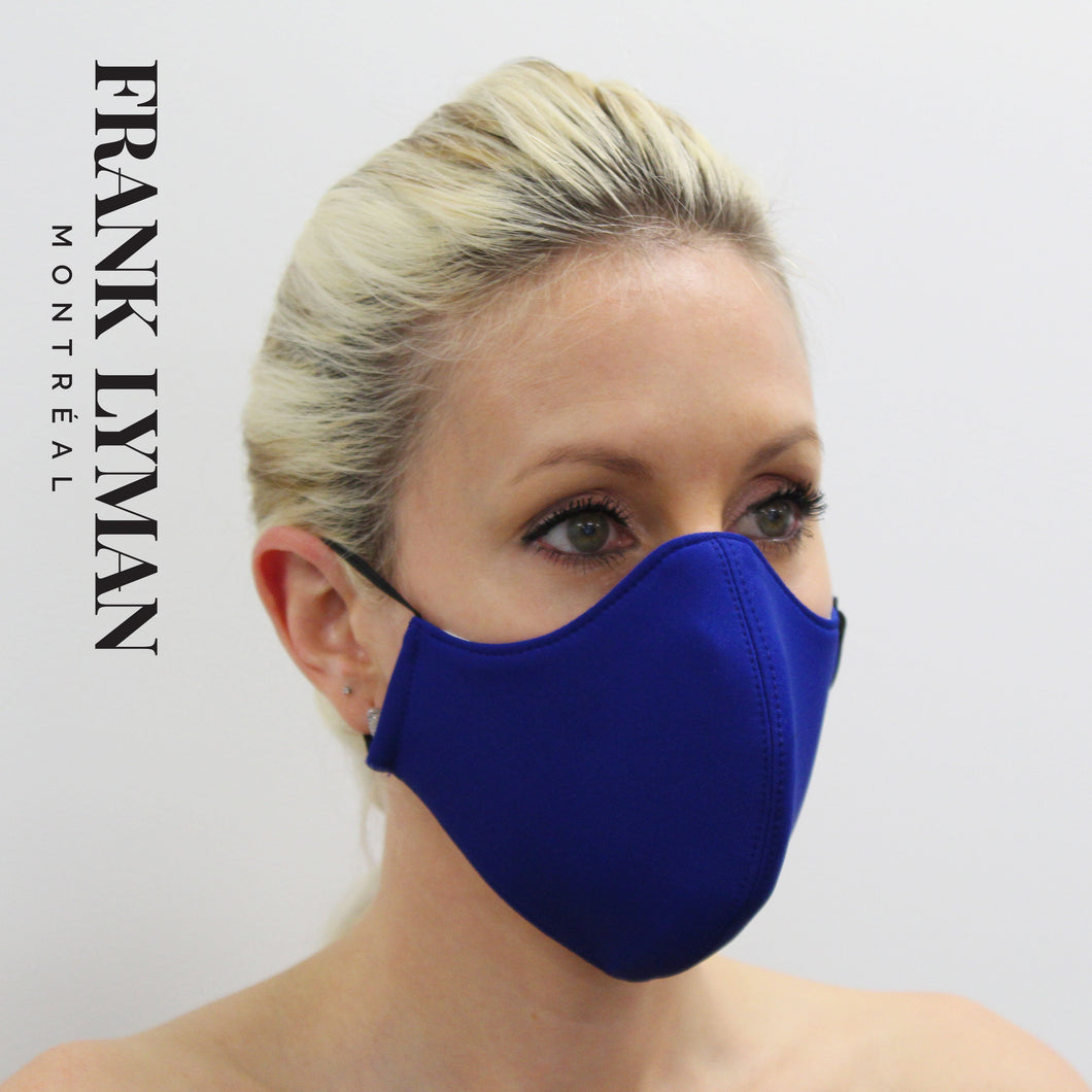 Unisex Adult Mask in Royal Solid Color